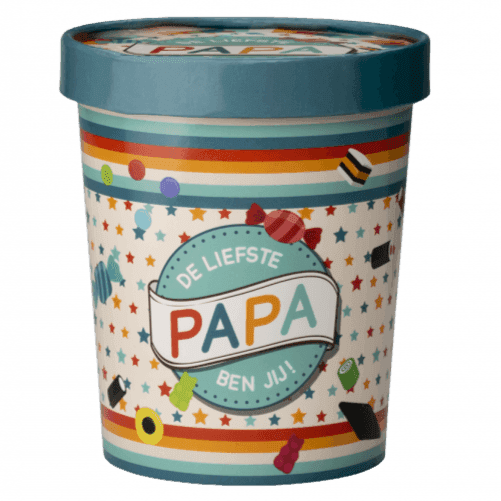 Snoeppot Papa - 250 Gram Snoep - Ballonnenshop.nl