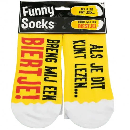 Sokken - Als Je Dit Leest Breng Mij Een Biertje! - Ballonnenshop.nl