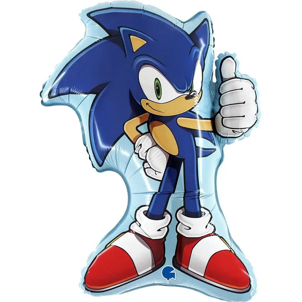 Sonic Folie Ballon - 84 cm - Ballonnenshop.nl