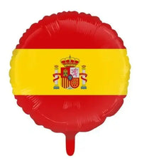 Spaanse Vlag Folie Ballon - 45 cm - Ballonnenshop.nl