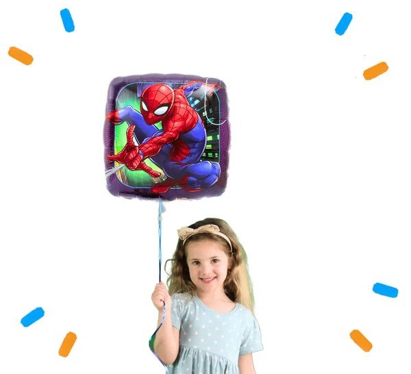 Spiderman Helium Ballon - Gevuld Met Helium - 46 cm - Ballonnenshop.nl