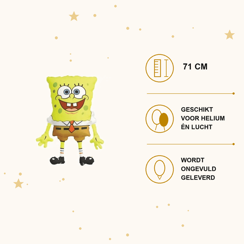 Spongebob Folie Ballon - 71 cm - Ballonnenshop.nl