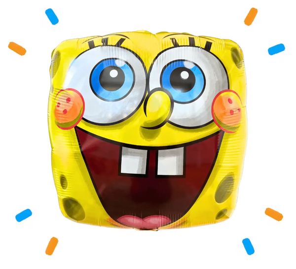 Spongebob Helium Ballon - Gevuld Met Helium - 46 cm - Ballonnenshop.nl