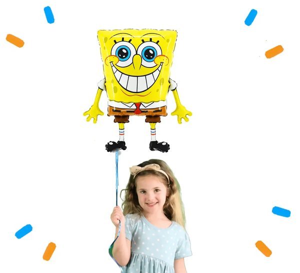Spongebob Helium Ballon - Gevuld Met Helium - 64 cm - Ballonnenshop.nl