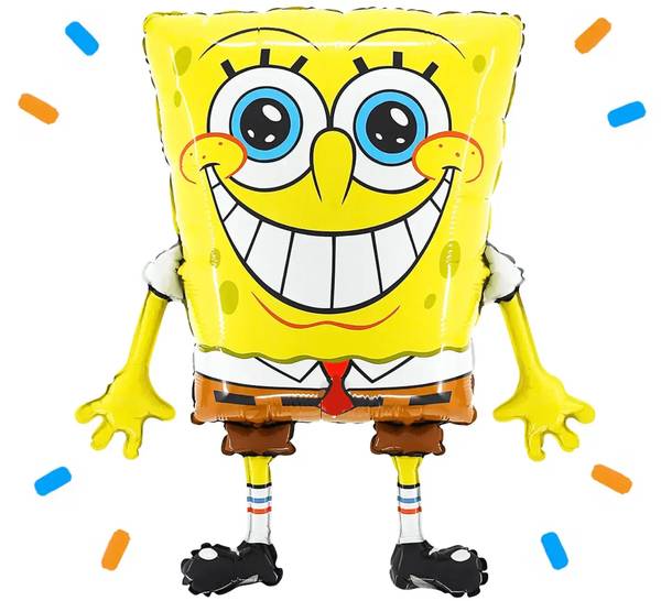 Spongebob Helium Ballon - Gevuld Met Helium - 64 cm - Ballonnenshop.nl