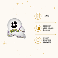 Spook Folie Ballon - 45 cm - Ballonnenshop.nl