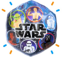 Star Wars XL Helium Ballon - Gevuld Met Helium - 68 cm - Ballonnenshop.nl