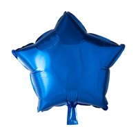 Ster Donker Blauw Folie Ballon - 46 cm - Ballonnenshop.nl