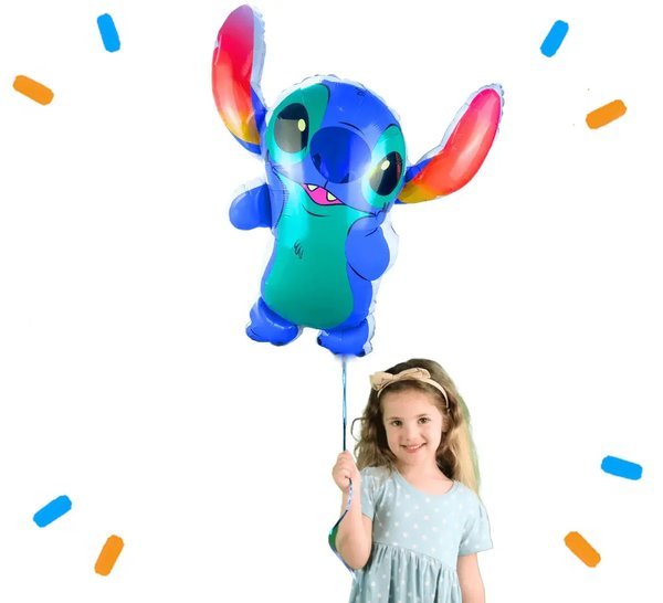 Stitch Helium Ballon - Gevuld Met Helium - 83 cm - Ballonnenshop.nl