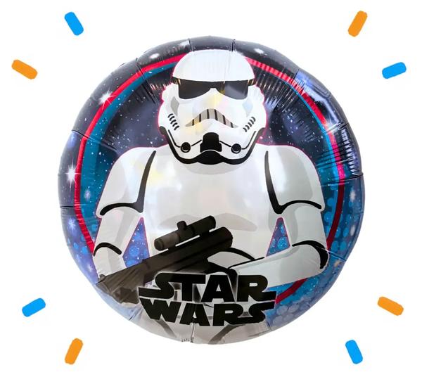 Stormtrooper Helium Ballon - Gevuld Met Helium - 46 cm - Ballonnenshop.nl
