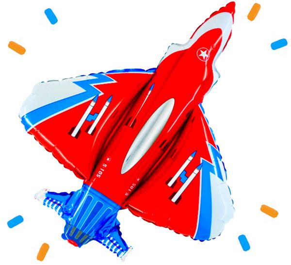 Straaljager Helium Ballon - Gevuld Met Helium - 86 cm - Ballonnenshop.nl