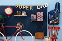 Super Dad Folie Ballon 45 cm - Ballonnenshop.nl