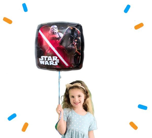 The Dark Side Star Wars Helium Ballon - Gevuld Met Helium - 46 cm - Ballonnenshop.nl