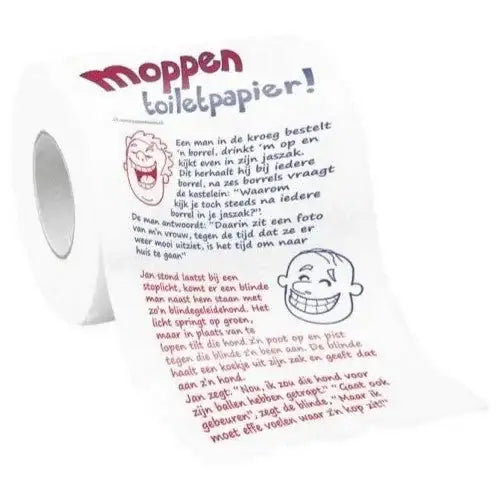 Toiletpapier - Moppen - Ballonnenshop.nl