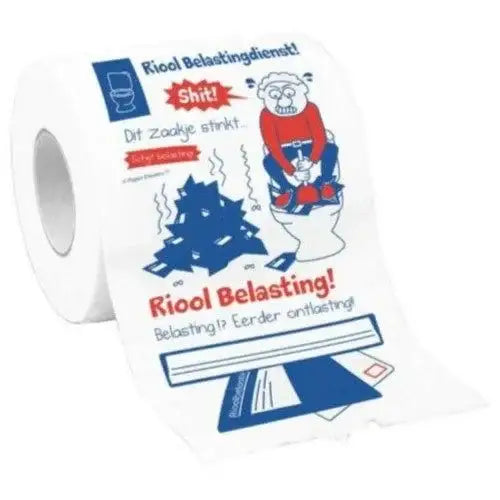 Toiletpapier - Riool Belasting - Ballonnenshop.nl