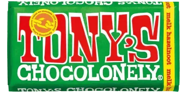 Tony Chocolonely Reep - Hazelnoot Melk - Ballonnenshop.nl