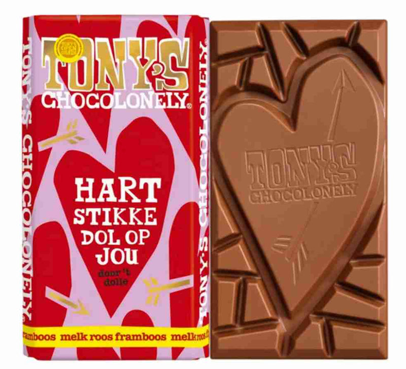 Tony's Chocolonely - Hartstikke Dol Op Jou - Ballonnenshop.nl