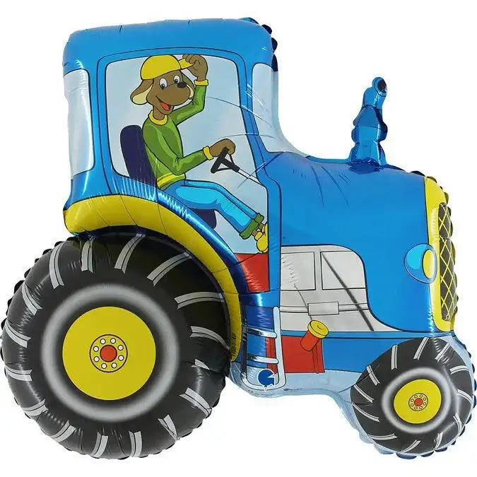 Tractor Helium Ballon - Gevuld Met Helium - 76 cm - Ballonnenshop.nl