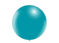 Turquoise Mega Ballon XL 91 cm - Ballonnenshop.nl