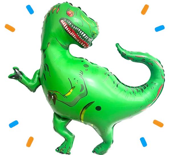 Tyrannosaurus Rex Dino Helium Ballon - Gevuld Met Helium - 89 cm - Ballonnenshop.nl