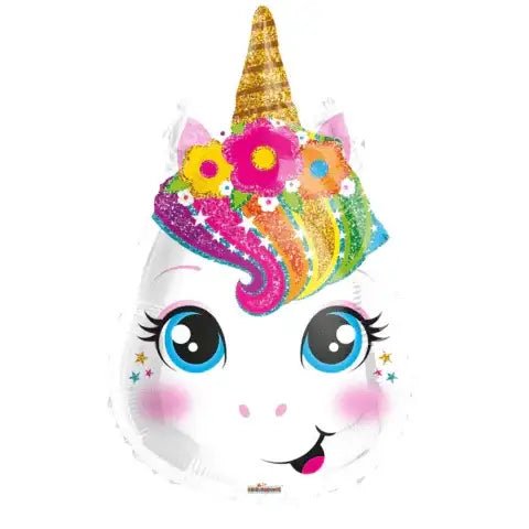 Unicorn Folie Ballon - 46 cm - Ballonnenshop.nl
