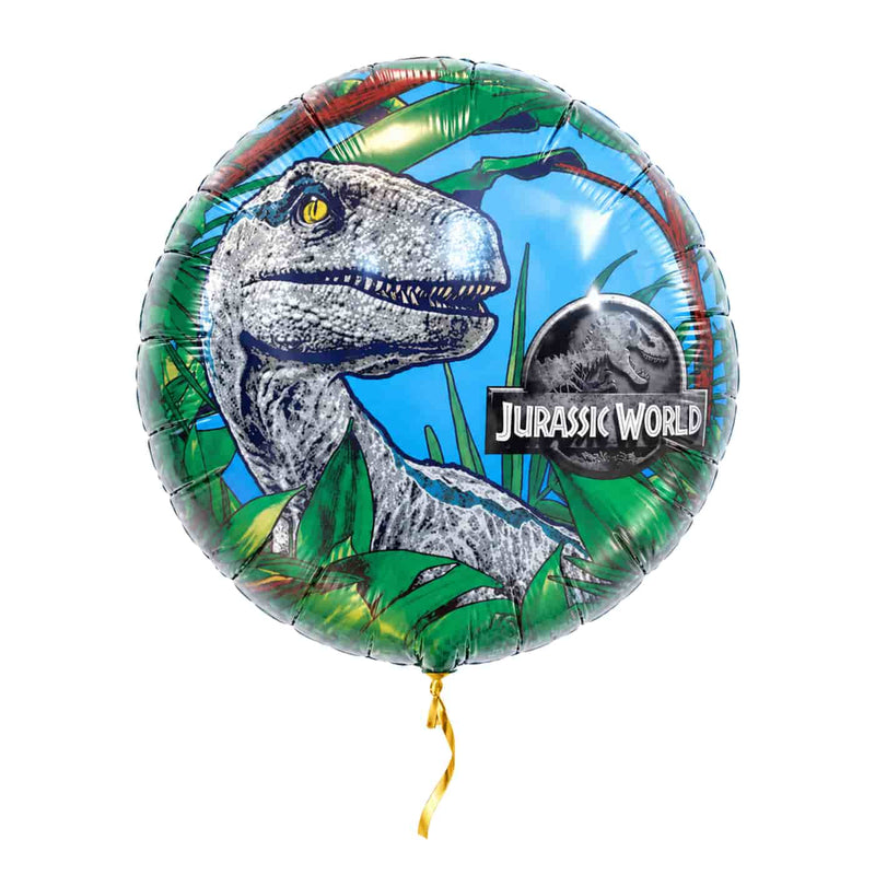 Velociraptor Jurassic World – met helium gevuld, met gouden lint