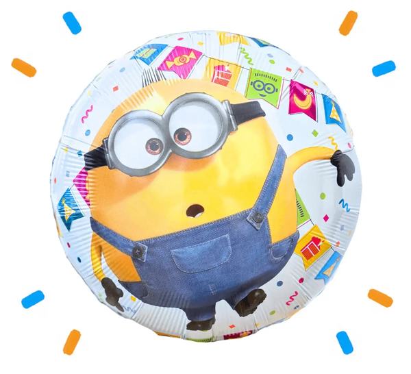 Vliegende Otto Minion Helium Ballon - Gevuld Met Helium - 46 cm - Ballonnenshop.nl