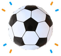 Voetbal Helium Ballon - Gevuld Met Helium - 45 cm - Ballonnenshop.nl