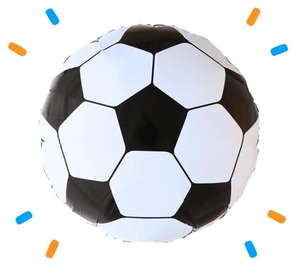 Voetbal Helium Ballon - Gevuld Met Helium - 45 cm - Ballonnenshop.nl