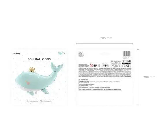 Walvis Folie Ballon 93 cm - Ballonnenshop.nl