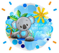 Welkom Kleine Jongen Helium Ballon - Gevuld Met Helium - 46 cm - Ballonnenshop.nl