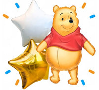 Winnie The Pooh Trosje - Gevuld Met Helium - 73 cm - Ballonnenshop.nl
