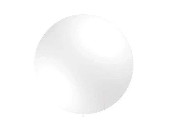 Witte Mega Ballon 60 cm - Ballonnenshop.nl