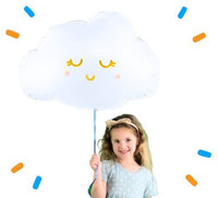 Wolk Helium Ballon - Gevuld Met Helium - 51 cm - Ballonnenshop.nl