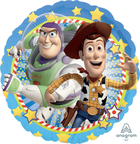 Woody & Buzz Toy Story Folie Ballon - 46 cm - Ballonnenshop.nl
