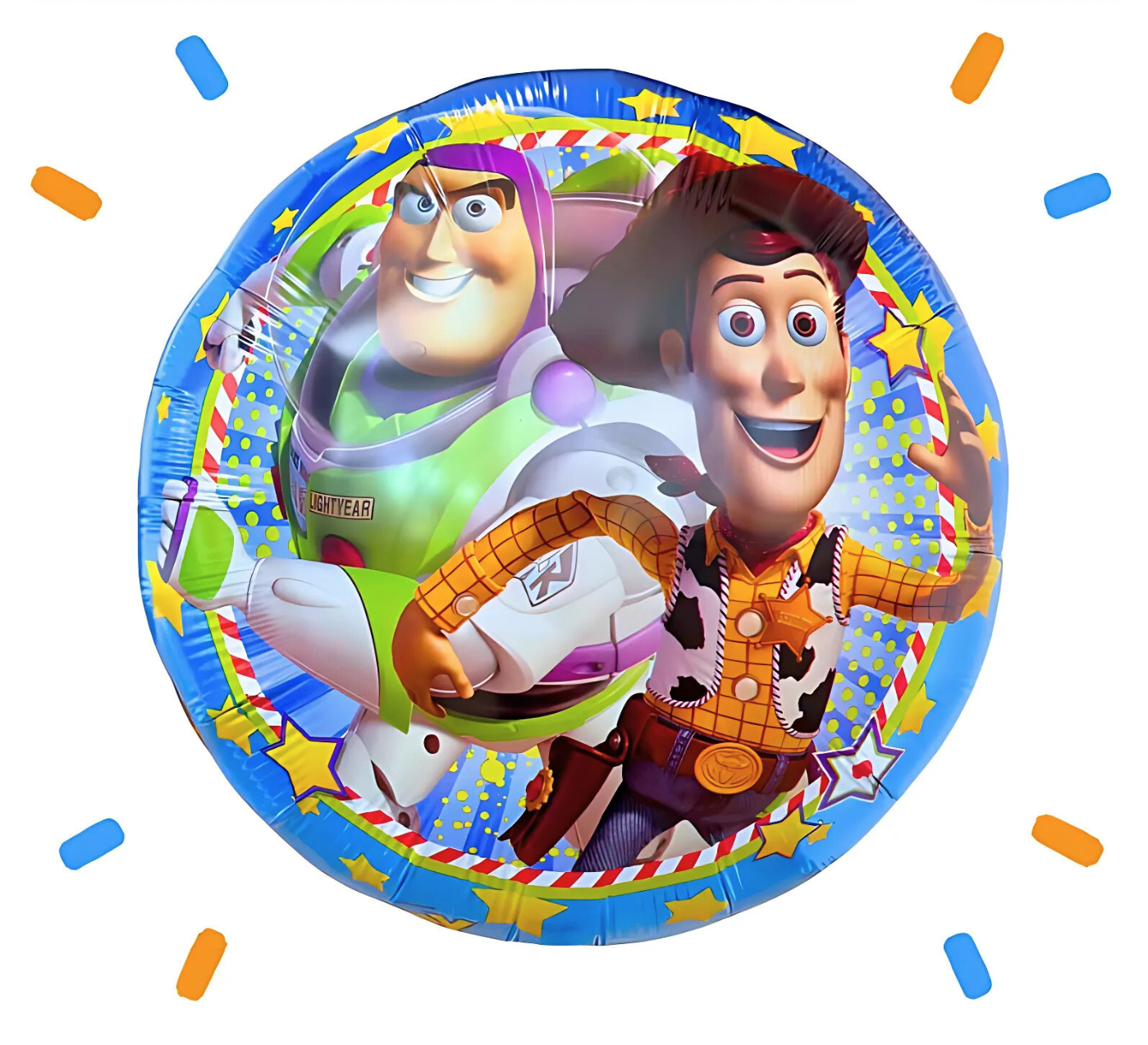 Woody & Buzz Toy Story Helium Ballon - Gevuld Met Helium - 46 cm