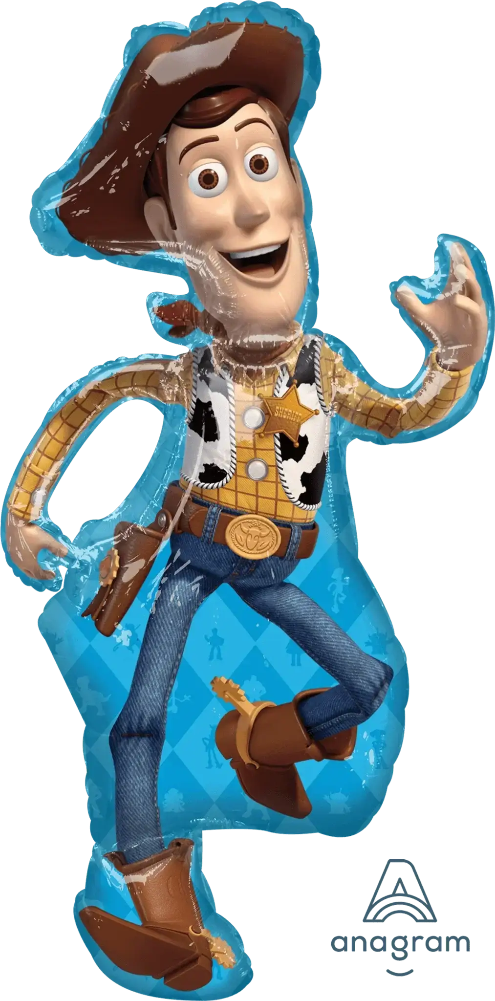Woody Toy Story Folie Ballon - 121 cm - Ballonnenshop.nl
