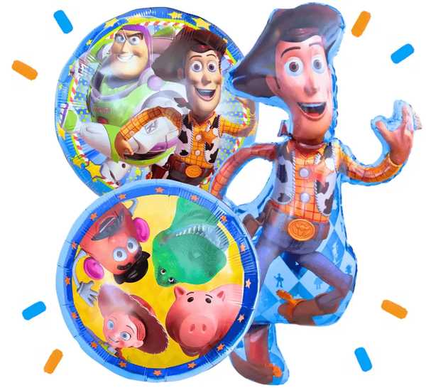 Woody Toy Story Trosje XL - Gevuld Met Helium - 111 cm - Ballonnenshop.nl