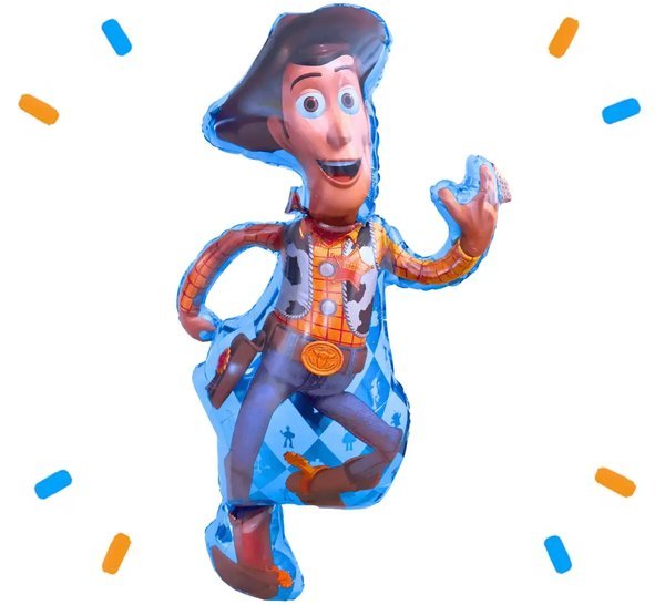 Woody Toy Story XXL Helium Ballon - Gevuld Met Helium - 111 cm - Ballonnenshop.nl