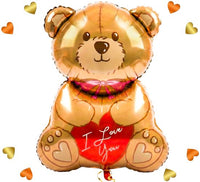 XL I Love You Beer Ballon - Gevuld Met Helium - 91 cm - Ballonnenshop.nl