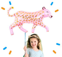 XL Luipaard Helium Ballon - Gevuld Met Helium - 114 cm - Ballonnenshop.nl
