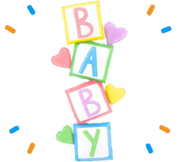 XXXL Baby Helium Ballon - Gevuld Met Helium - 160 cm - Ballonnenshop.nl