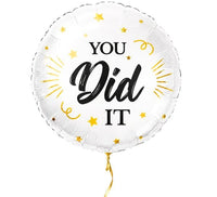 You Did It Helium Ballon - Gevuld Met Helium - 45 cm - Ballonnenshop.nl