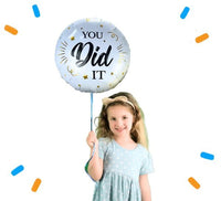 You Did It Helium Ballon - Gevuld Met Helium - 45 cm - Ballonnenshop.nl