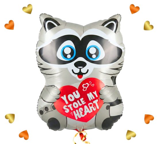 You Stole My Heart Wasbeer Ballon - Gevuld Met Helium - 45 cm - Ballonnenshop.nl