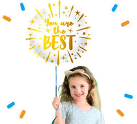 Your're The Best Helium Ballon - Gevuld Met Helium - 45 cm - Ballonnenshop.nl