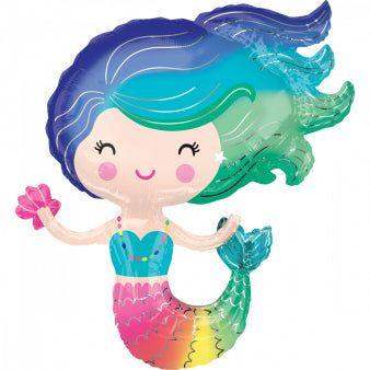 Zeemeermin Folie Ballon - 76 cm - Ballonnenshop.nl