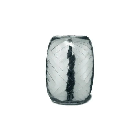 Zilver Lint Metallic - 20m x 5mm - Ballonnenshop.nl