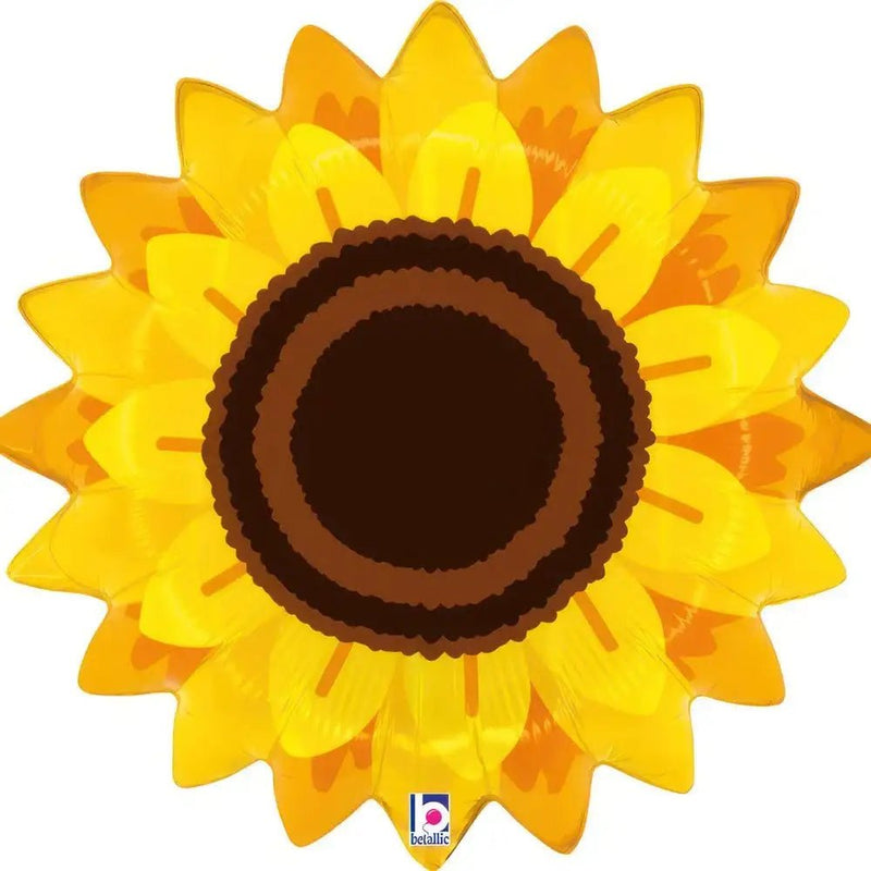 Zonnebloem Folie Ballon - 56 cm - Ballonnenshop.nl