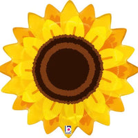 Zonnebloem Helium Ballon - Gevuld Met Helium - 56 cm - Ballonnenshop.nl
